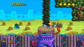 [Sega Genesis] - Ristar - Planet Undertow - Round 2-1 - Blue Water