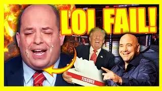 CNN's Stelter Cries Over Trump At UFC 316 Amid 