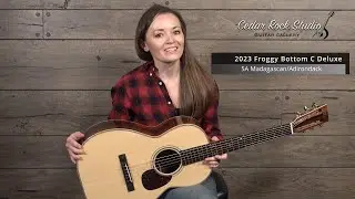 2023 Froggy Bottom C Deluxe (5A Madagascar Rosewood/Adirondack Spruce) played by Lindsay Straw
