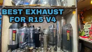 R15 V4 BEST EXHAUST | R15V4 BEST EXHAUST SOUND| PRICE 🥵