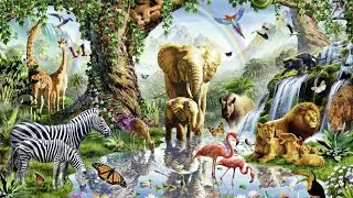 Life style of crow and monkey 🐒