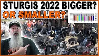 Was Sturgis2022  Bike Week Attendance Up or Down this Year?