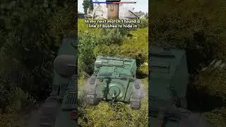 I Transformed My Tank Into A Bush Again 😂 | War Thunder