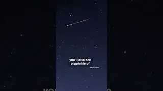 Three Meteor Showers in the Sky