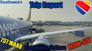 TRIP REPORT I Southwest Airlines 737 MAX 8 I MDW-SJU I flight to Puerto Rico! 🇵🇷