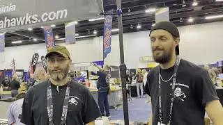 Blade Show 2023 booth of McCoun Tomahawks 