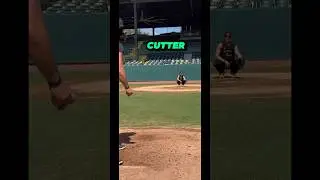 That Cutter Cut all right 😂 #ooops #pitching #baseball #thepartyanimals #micdup #shorts #bananas