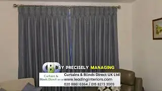 Pinch Pleat Curtains for Large Windows | Stylish Energy Efficiency in Watford Homes