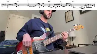 Lisa Never Wanted To Be Famous - Cory Wong & Theo Katzman || Bass Cover with Transcription
