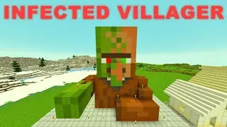 I Built An INFECTED VILLAGER STATUE In Minecraft! | Let's Play Minecraft [Ep. 94]