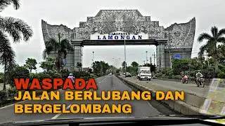 Kondisi TERKINI Jalan GRESIK Menuju ke LAMONGAN || Jawa Timur 2020