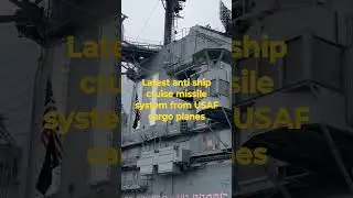 latest antiship cruise missiles launched from USAF cargo planes #usaf #cargoplane #militaryaircraft