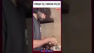 Varun Tej Making Pizza  | Latest Film Updates | Mahaa Max