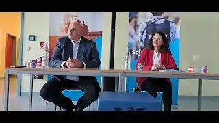 B&uuml;rgerdialog Bad Freienwalde mit Lars G&uuml;nther und Dr. Daniela Oeynhausen 13.06.2024💙💙