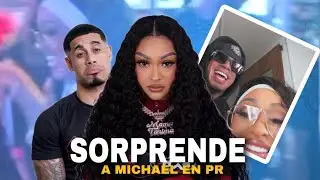 😭🥹LA PERVERSA le LLEGA de SORPRESA a Michael Flores a PUERTO RICO 🇵🇷🔥