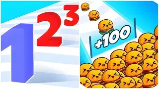 Food Run vs Number Master - (No ADS, Max Level Game)