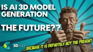 AI Generated Models Are Great! Just Not For 3D Printing...