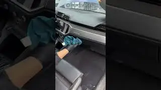 Step-by-Step Interior Car Cleaning | Dashboard, Seats, Carpet & More.#shorts #carwash #carinterior