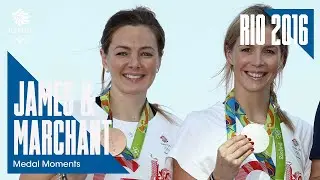 Beck James & Katy Marchant Claim Sprint Cycling Silver and Bronze | Rio 2016 Medal Moments