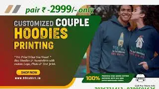 Cotton Printed Couple hoodies in dilsukhnagar