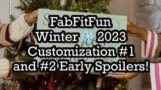FabFitFun Winter ❄️ 2023 Customization #1 and #2 Early Spoilers! | BeautyAmaB