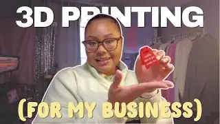 3D printing things for my boutique ♡