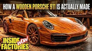 Inside Factory How a Wooden Porsche 911 Is Actually Made