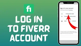 Как войти в учётную запись Fiverr на ноутбуке (2024) | Вход в Fiverr