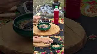 &ldquo;Wild Persian Olive Magic! 🌿 Making Zeytoon Parvardeh in Nature | Iranian Forest Food&rdquo;#shorts