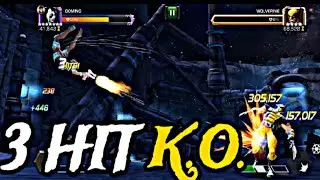 3 HITS ROL WOLVERINE K.O.|World Record Rol Wolverine K.O.|MCOC