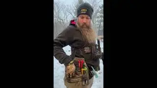 Tool belt set up. #thebeardedsider