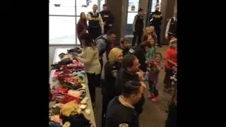 'Shop with a Cop' - Mannequin Challenge