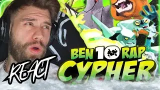 BEN 10 RAP CYPHER | Kevin Krust ft. Cam Steady, Breeton Boi, PE$O PETE, & More | Lipsy React!