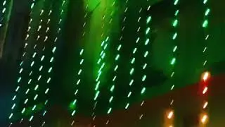 New Year Happy 2021 Pixel Led Bright colour Beautiful