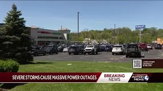 Severe storms cause massive power outages: Monroeville traffic lights out