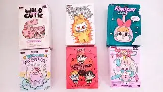 [PaperDiy🍁] Unboxing *Every* viral Pop-mart Blind Box||Labubu,Crybaby Blind boxes 🩷