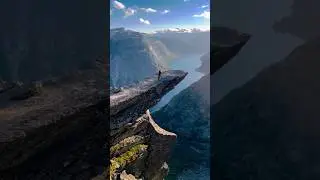 Beauty of Norway ❤️😳 #shorts #travel #adventure #destination #norway #nature #music #interstellar