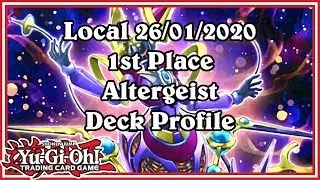 Yu-Gi-Oh! 26/01/2020 - 1st Place Altergeist Deck Profile