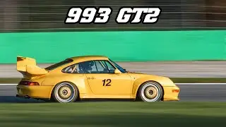 1996 PORSCHE 993 GT2 racing at Monza 2019