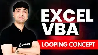 Excel VBA Looping Concept-For Next Loop