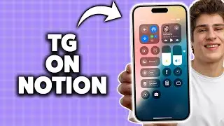 Как отобразить сообщение Telegram на Notion iPhone 2025 (пошаговое руководство)