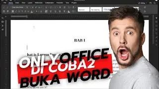 Belajar bikin Dokumen WORD hanya di Onlyoffice