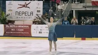 Isabeau Levito (USA) Ondrej Nepela Memorial 2022 FS