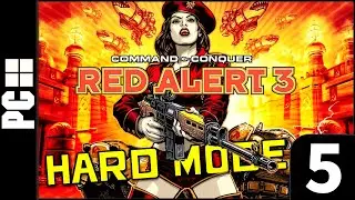 COMMAND & CONQUER Red Alert 3 - Hard Difficulty PART 5: Science of War (Soviets)