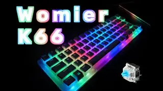 The *BEST*  60% Keyboard | Womier K66 + HyperX Pudding Keycaps