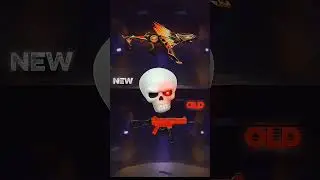 .⚔️ Free Fire Old vs New Gun Comparison | Legendary Skins Evolution 🔥