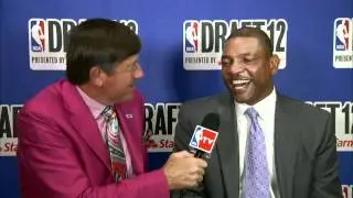 Doc Rivers talks about son Austin being drafted!