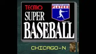 Tecmo Super Baseball Intro (SNES Introduction)