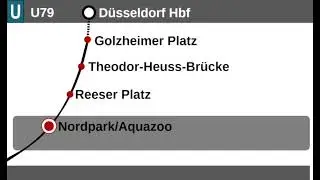 Rheinbahn-Ansagen | Der U79 Bis Düsseldorf Hbf Keine Komplette Ansagen