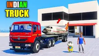 Franklin & Shinchan Buy Indian TATA TRUCK in Indian Bike Driving 3D